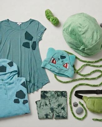 Cosplay Bulbasaur Completo Pokémon - Con Accessori