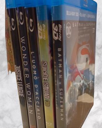 Lotto DC Exended Universe Bluray 3D Ultimate Ed.