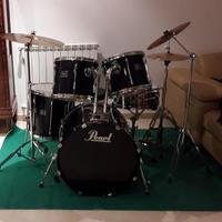 Batteria Pearl export select elx805 piatti Sabian