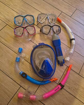 maschere snorkeling 