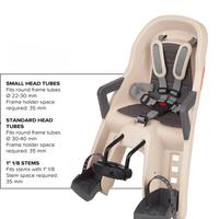 Seggiolino anteriore bici