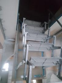 scala retrattile in alluminio 