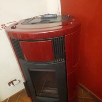 Stufa a pellet nordica Iside idro 20 kw