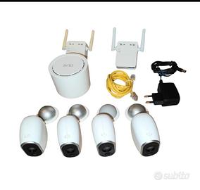 kit videosorveglianza ARLO HD wifi  e ripetitori
