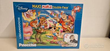 Maxi Puzzle Double-Face Disney Pinocchio  Lisciani