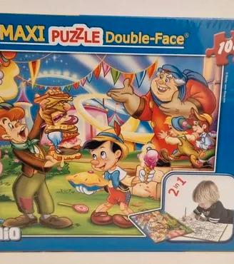 Maxi Puzzle Double-Face Disney Pinocchio  Lisciani