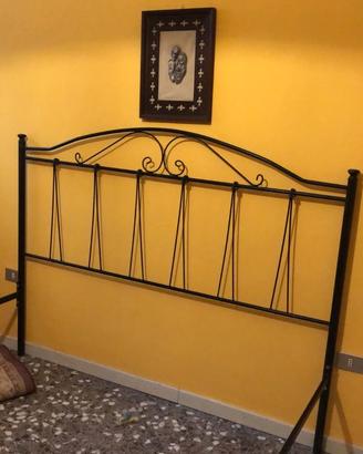 Letto in ferro battuto matrimoniale 