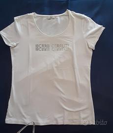 T-shirt bianca donna Cerruti 1881