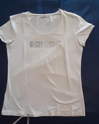 T-shirt bianca donna Cerruti 1881