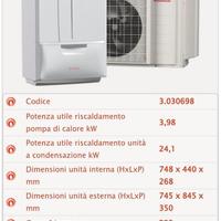 Immergas Victrix Hybrid plus pompa di calore