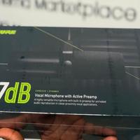 Shure SM7dB – Microfono Dinamico con Attivo
