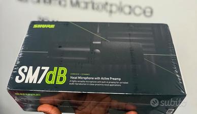 Shure SM7dB – Microfono Dinamico con Attivo