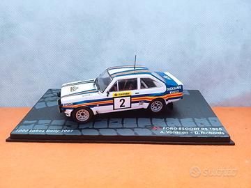 Modellino rally