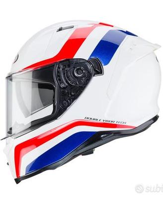Casco integrale Caberg Avalon Blast white/blu/red