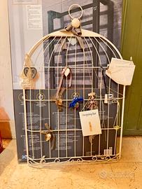 Bacheca a forma di Gabbia Shabby chic