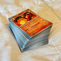 Lotto di 100 carte Pokémon Italiane Originali