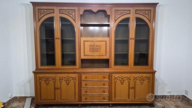 Grande credenza classica in legno pz trattabile