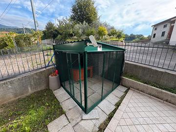 Gabbia per cani 220x220x170