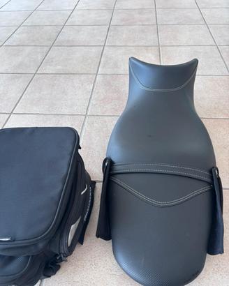 Sella per triumph street triple piu borsa bauletto
