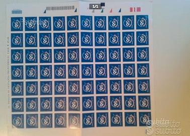 Aeronautica militare 2013 foglio codice barre RARO