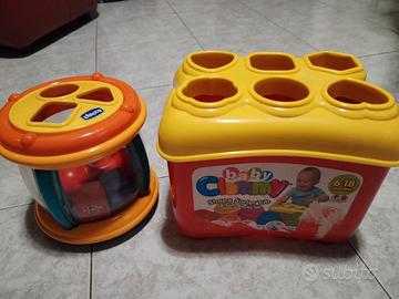 Giochi -Tamburo Musicale e Gioco Forme - Baby Clem