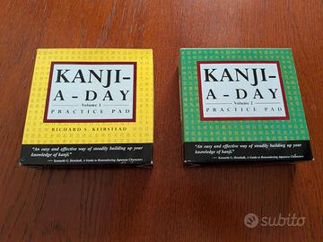 Japanese Kanji a Day Practice Pad Volume 1 e 2