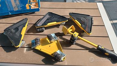 Kit carrelli sposta mobili