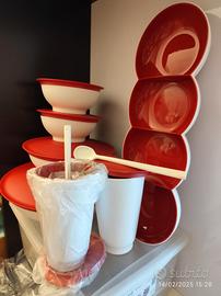 Set allegra Tupperware rosso