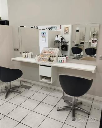 Arredamento per salone parrucchiera