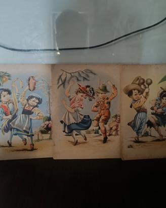 Lotto buste portacarte anni 50