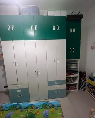 Grande armadio IKEA cameretta 240 cm