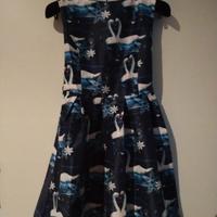 vestito bimba cigni 