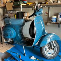 Vespa 125 Et3 blu jeans del 1976