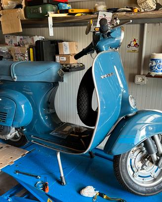 Vespa 125 Et3 blu jeans del 1976