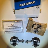 Pedali Exustar E-PM222 per bici da corsa/gravel