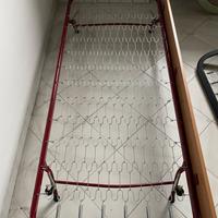 LETTO SINGOLO estraibile con gambe pieghevoli