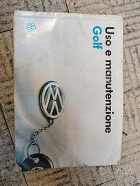 libretto uso e manutenzione VW Golf mk3