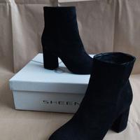 Stivaletti con tacco neri da donna