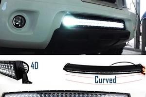 Barra Led Curva 6000K Nissan SUV Fuoristrada Off-R