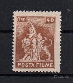 Fiume  1919  Nuovo Senza Gomma   Lotto 4759