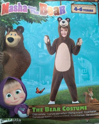 Costume Orso (Masha e Orso) 4/6 anni
