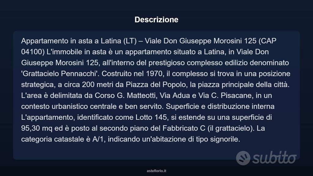 Appartamento – Latina, Villaggio Trieste - Vista 3