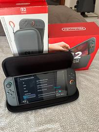 Nintendo Switch 2 completa + custodia e pellicola