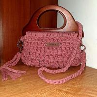 Borsa Artigianale Rosa Antico