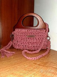 Borsa Artigianale Rosa Antico