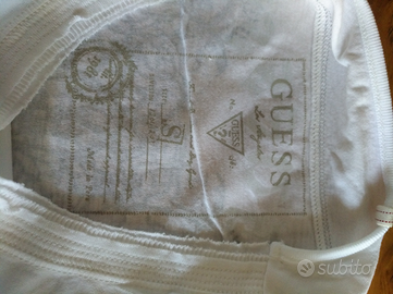 Maglietta t-shirt Guess Uomo bianca