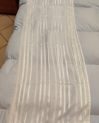 Tende bianche trasparenti