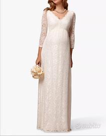 Abito sposa e/o foto gravidanza NUOVO premaman 