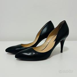 Decollete Chiarini suola rossa tacco 7 nr. 40