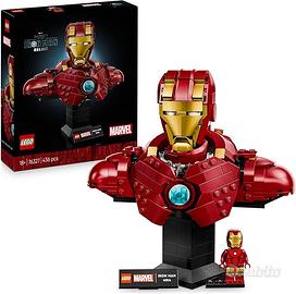 LEGO | Marvel Busto di Iron Man MK4 - Set di Costr